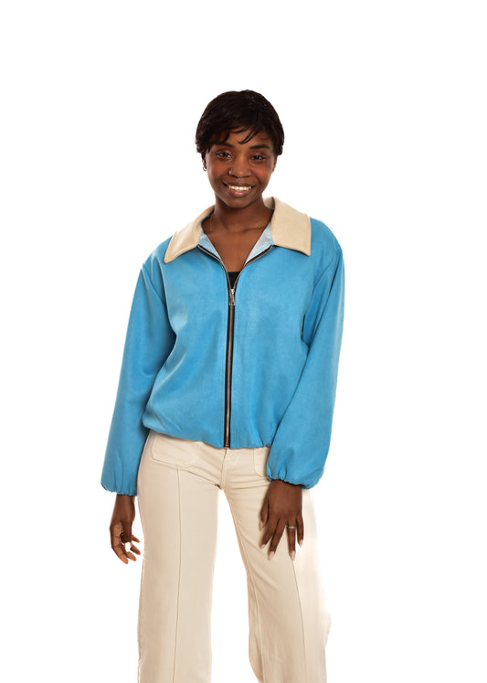 BOMBER AZUL ANTELINA