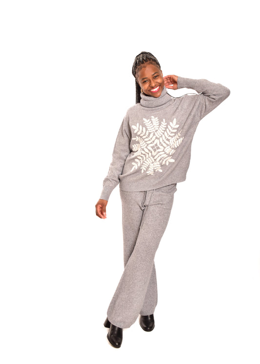 CONJUNTO DE PUNTO COPO-GRIS