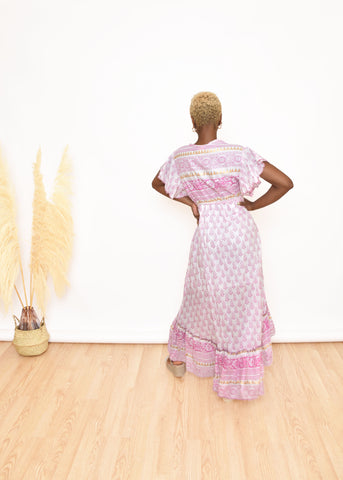 VESTIDO SATA-ROSA