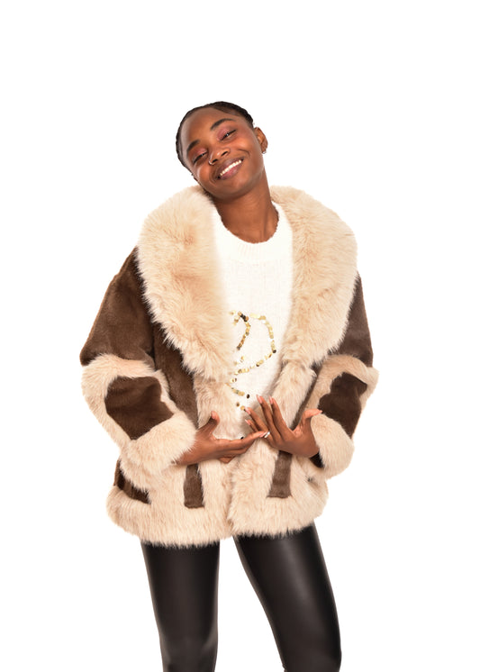 CASACO DE LÃ XADREZ