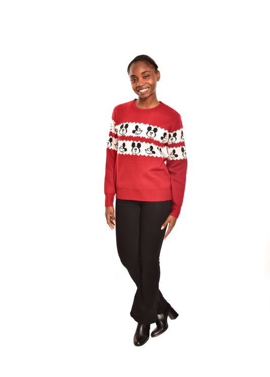 JERSEY  FRANJA MICKEY-ROJO