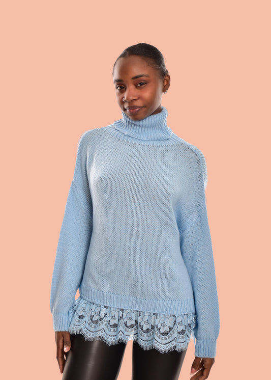 JERSEY PUNTILLA-AZUL