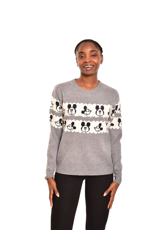 JERSEY  FRANJA MICKEY-GRIS
