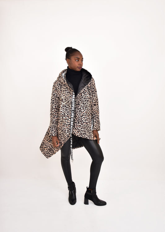 ABRIGO BEAUTIFUL-ANIMAL PRINT