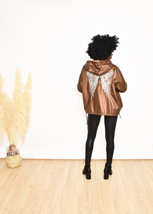 CHAQUETA FLY-OCRE