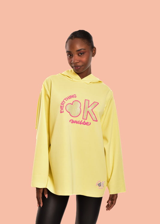 SUDADERA OK -AMARILLA