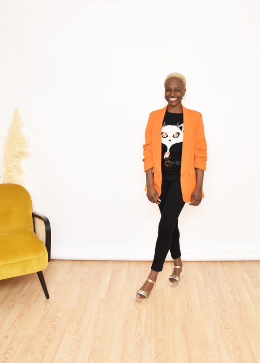 BLAZER COLLECT-NARANJA