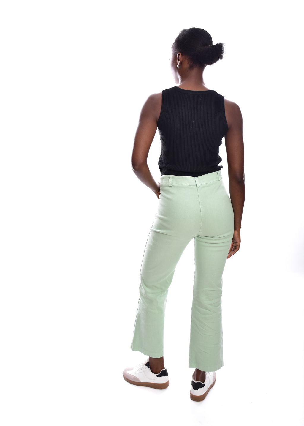 PANTALÓN TACHAS-VERDE