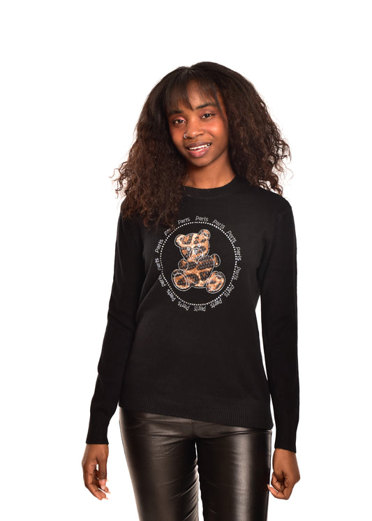 CAMISOLA DE FIM DE SEMANA-PRETO