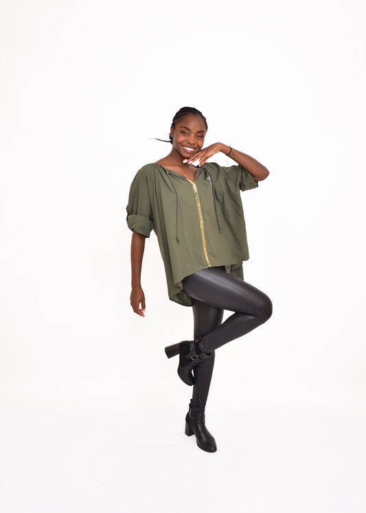 BLUSA ONA-KHAKI