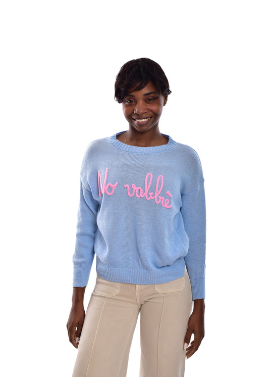 JERSEY NO VABBLE-AZUL