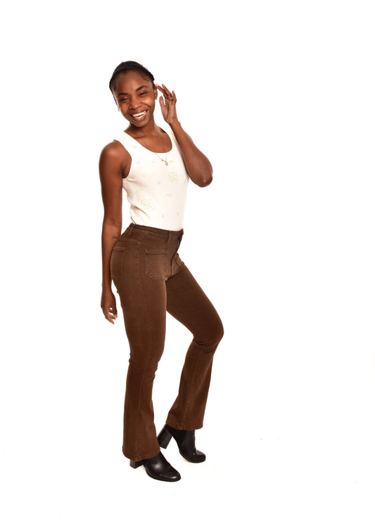 PANTALÓN  BON-MARRÓN