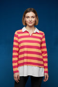 POLO CAMISERO-FUCSIA