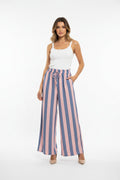 PANTALÓN  RAYAS-ROSA