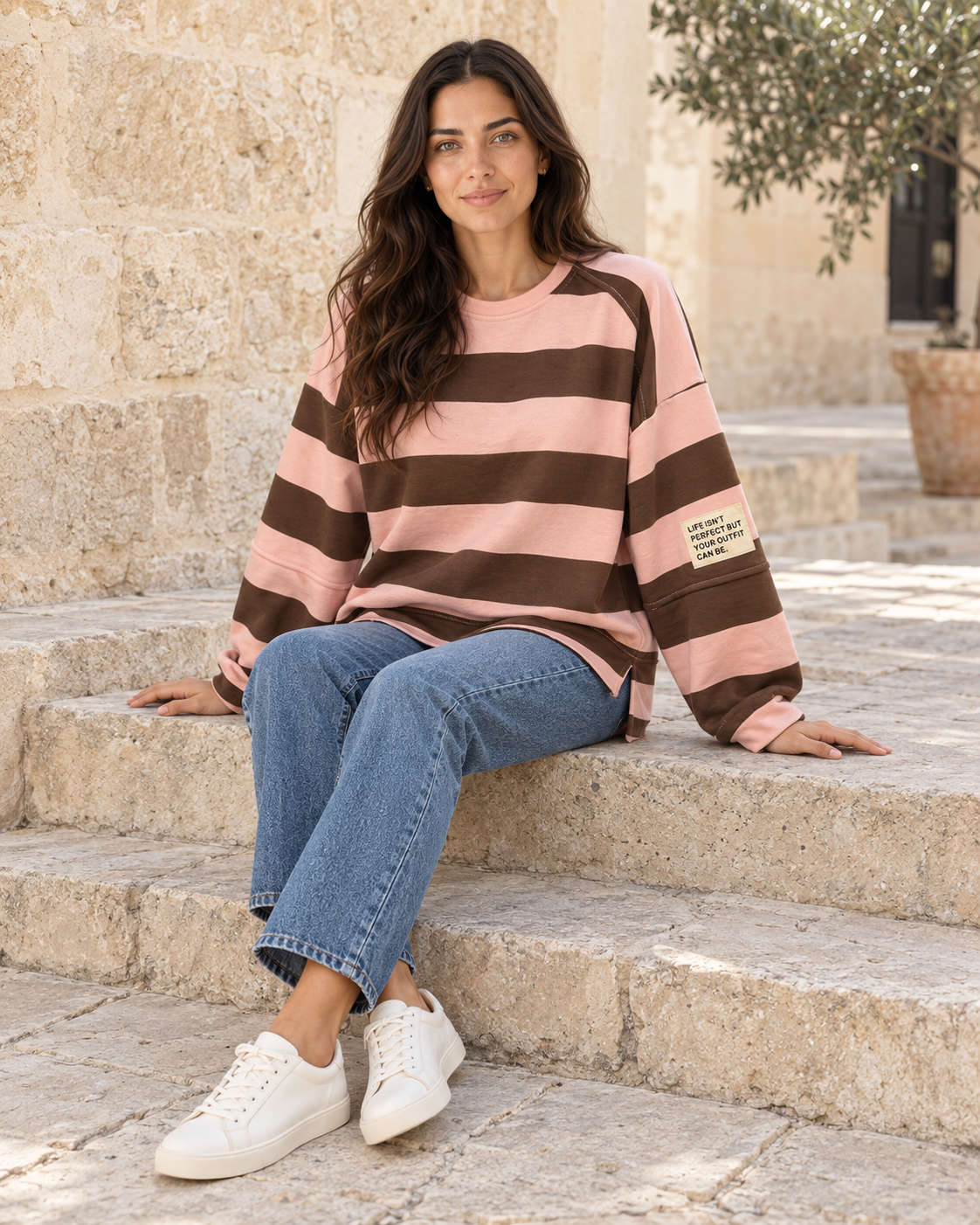 SUDADERA AZARO-ROSA