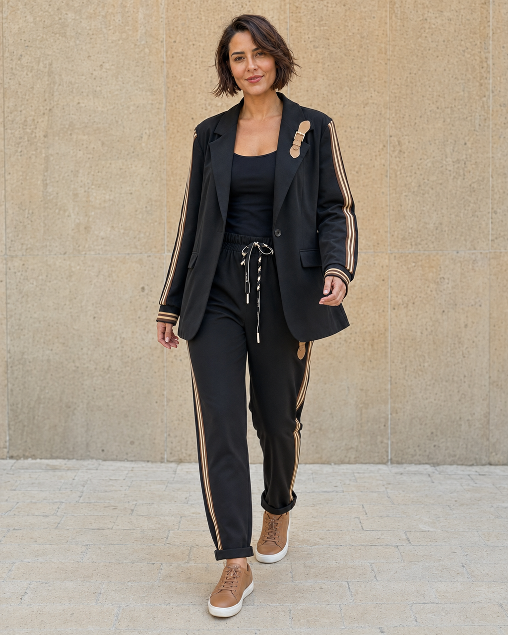 BLAZER BROCH-NEGRA