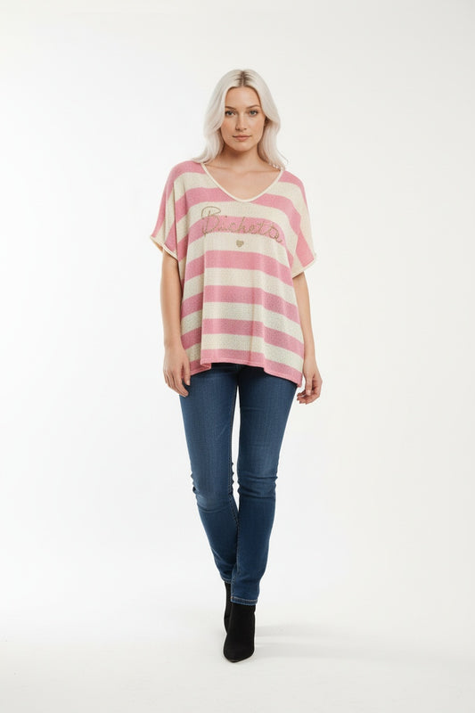 CAMISETA BICHETTE-ROSA