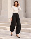 PANTALÓN BALLON- NEGRO