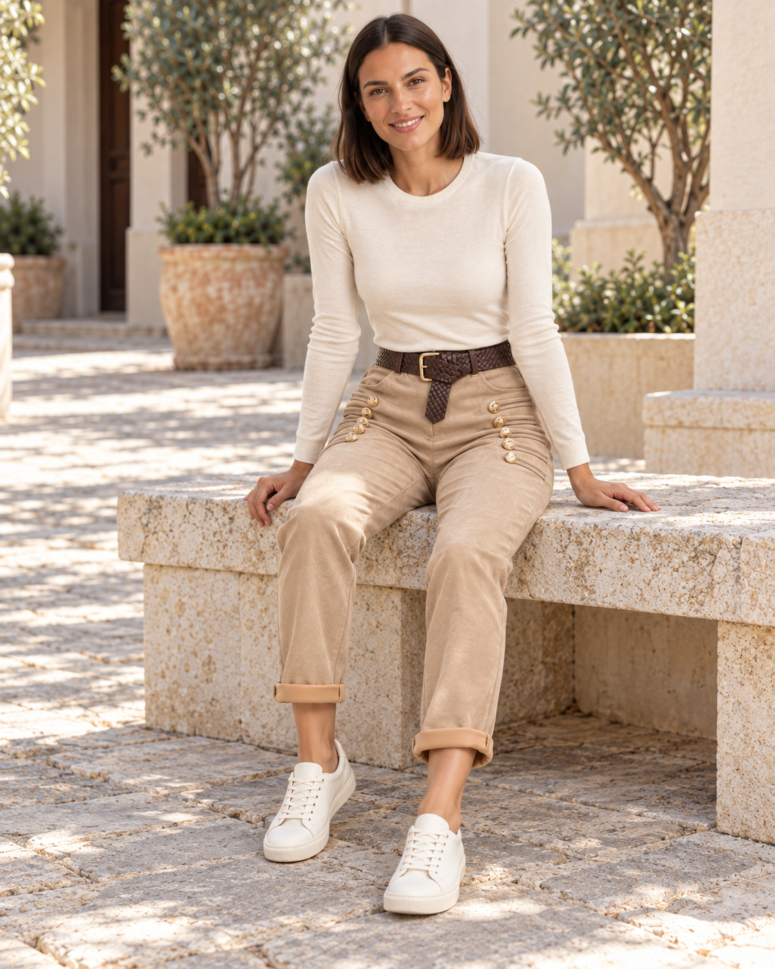 PANTALÓN BOT-BEIGE