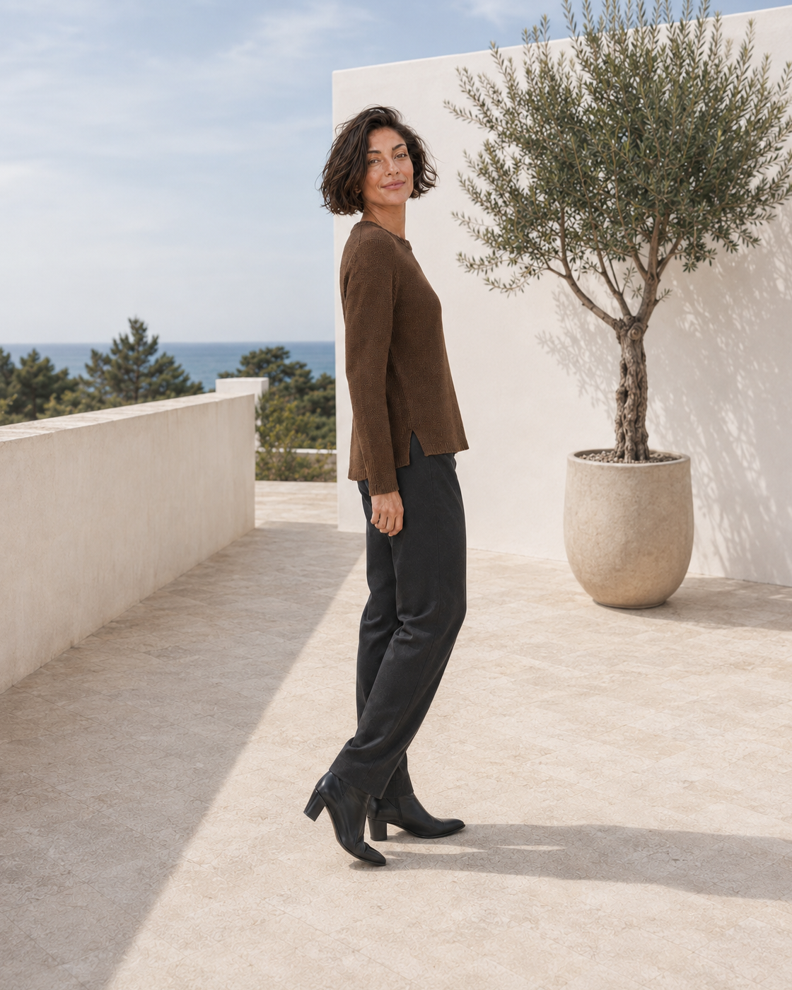 CAMISOLA DE FIM DE SEMANA-PRETO