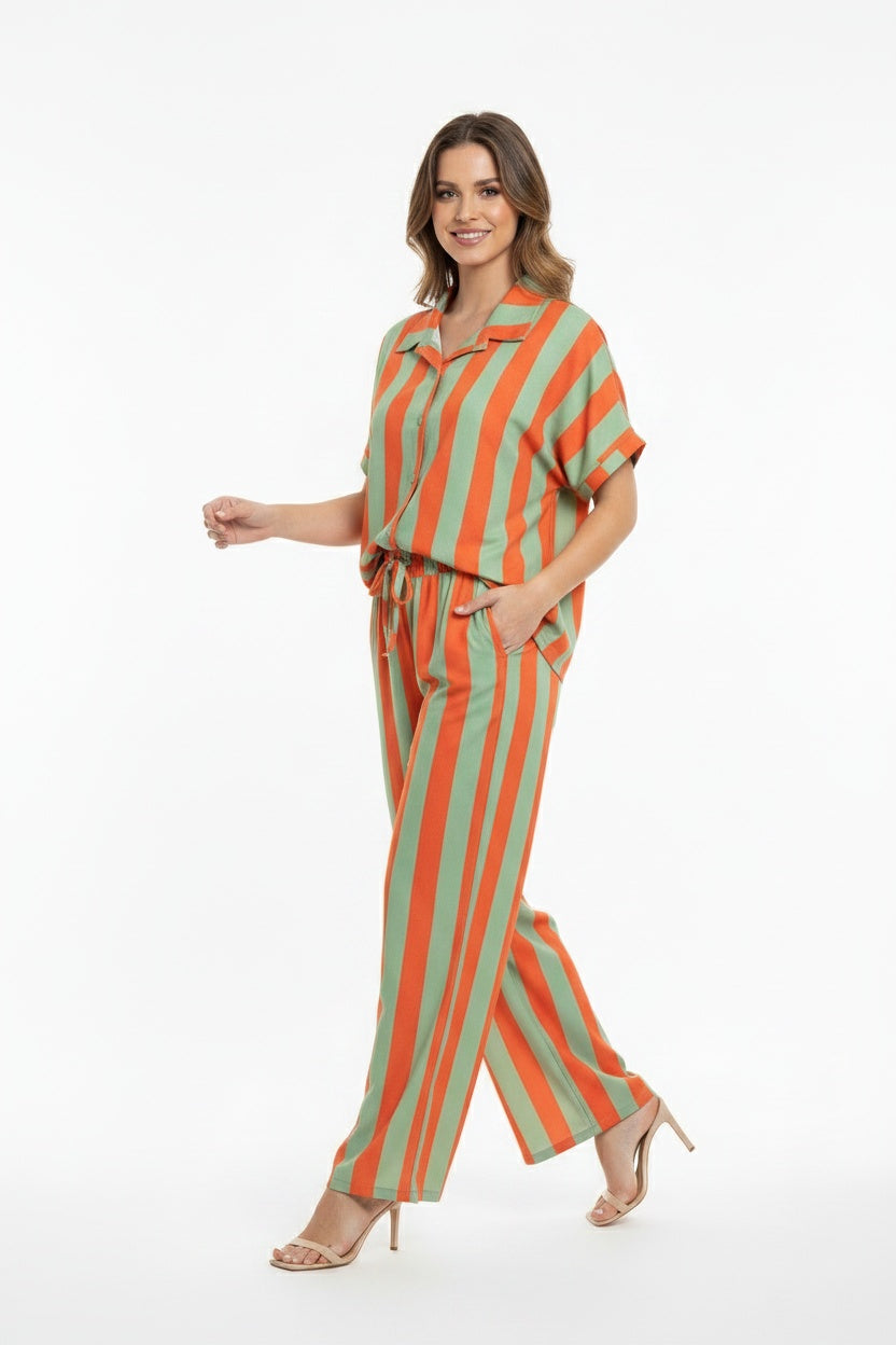 CONJUNTO RAYAS BOT- NARANJA