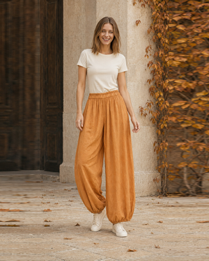 PANTALÓN JAPO-NARANJA
