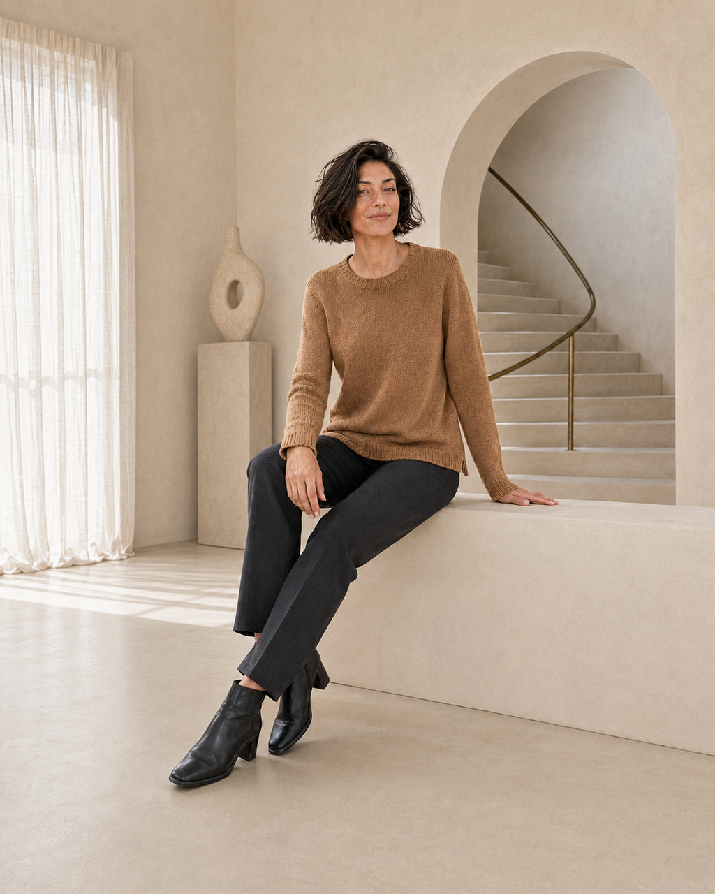 JERSEY PUNTO CAMEL