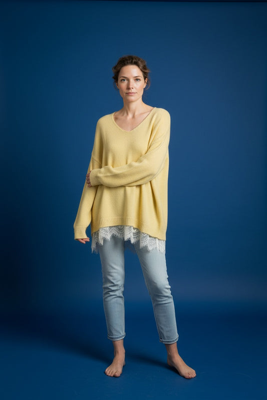 JERSEY AMARILLO PUNTILLA