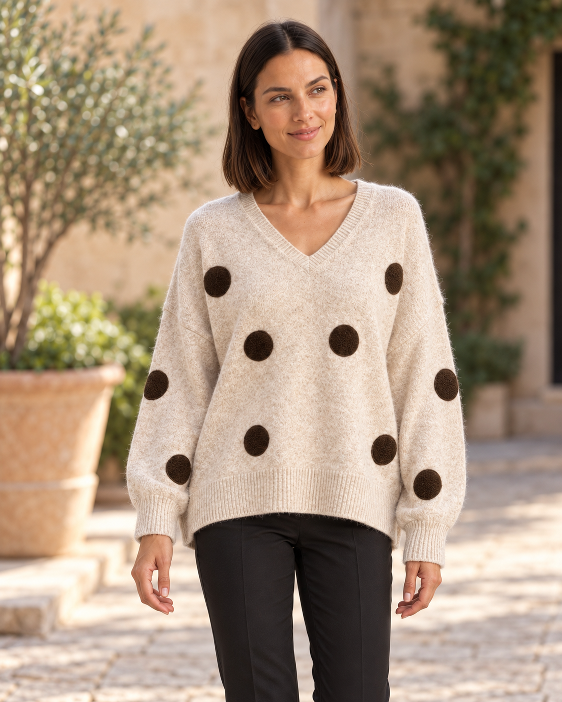 JERSEY TOPITOS-BEIGE