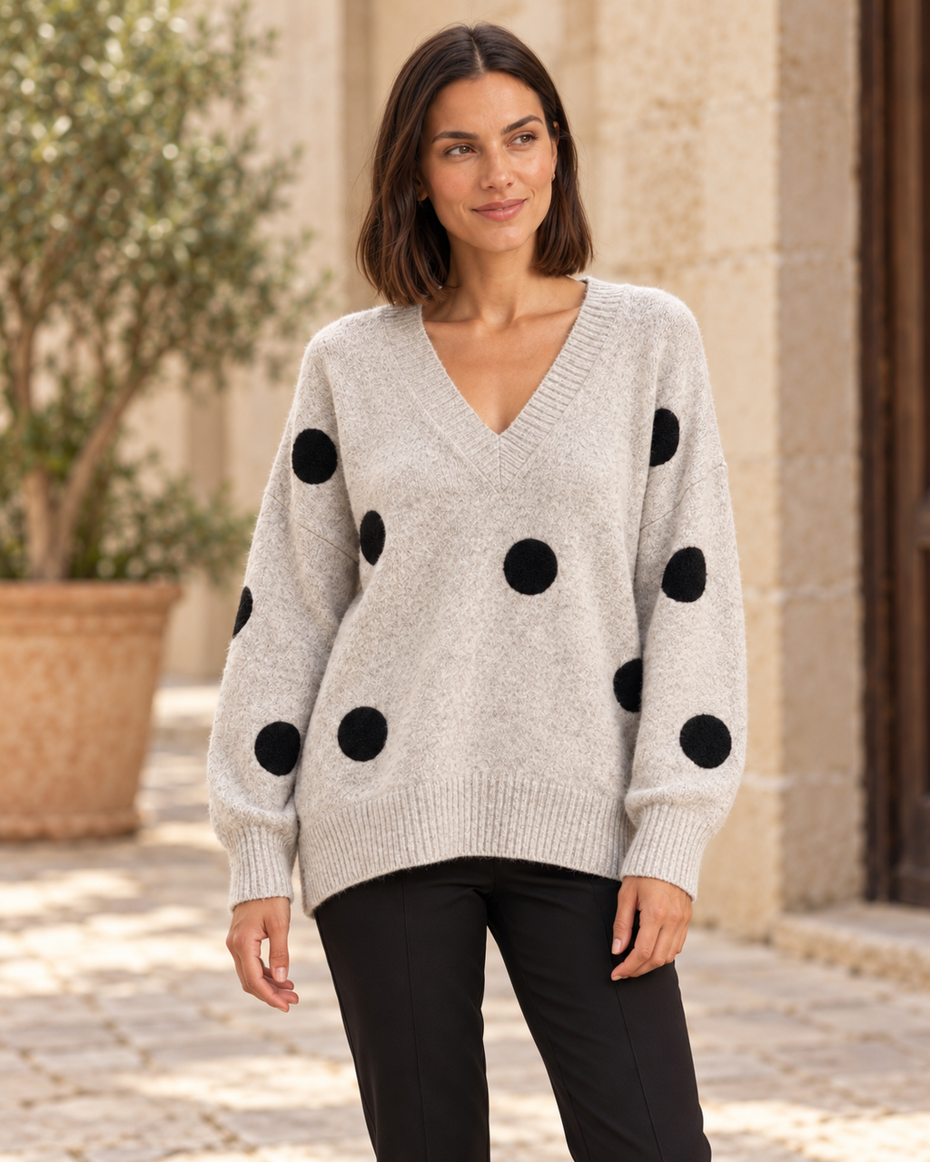 JERSEY TOPITOS-GRIS CLARO
