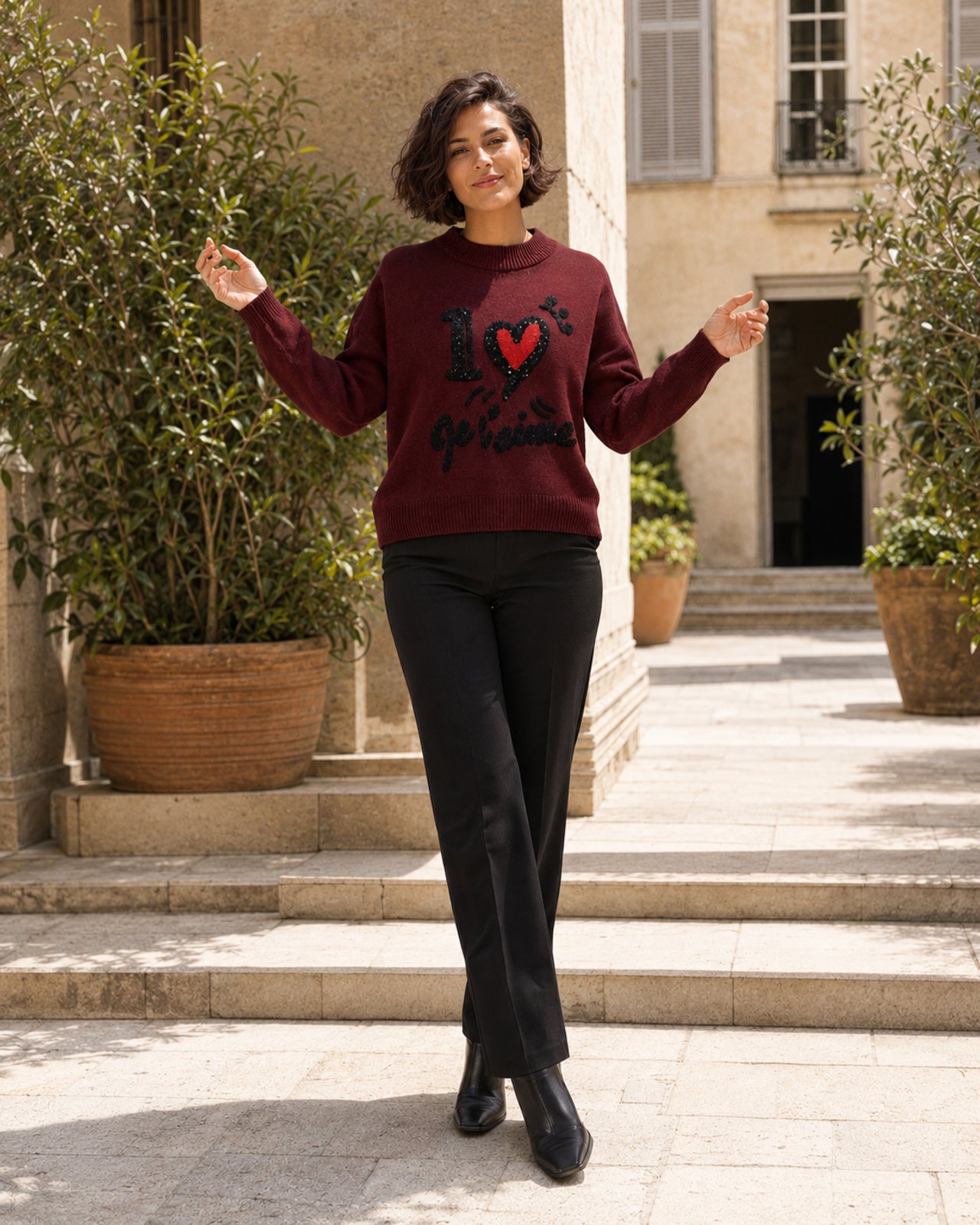 JERSEY I LOVE-GRANATE