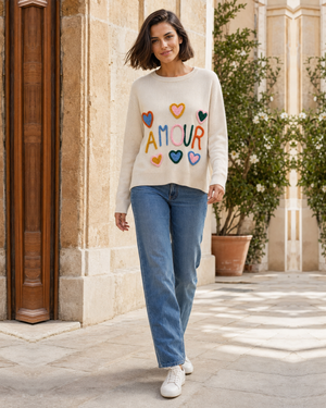 JERSEY AMOUR-BEIGE