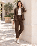 BLAZER ANTELINA-MARRÓN