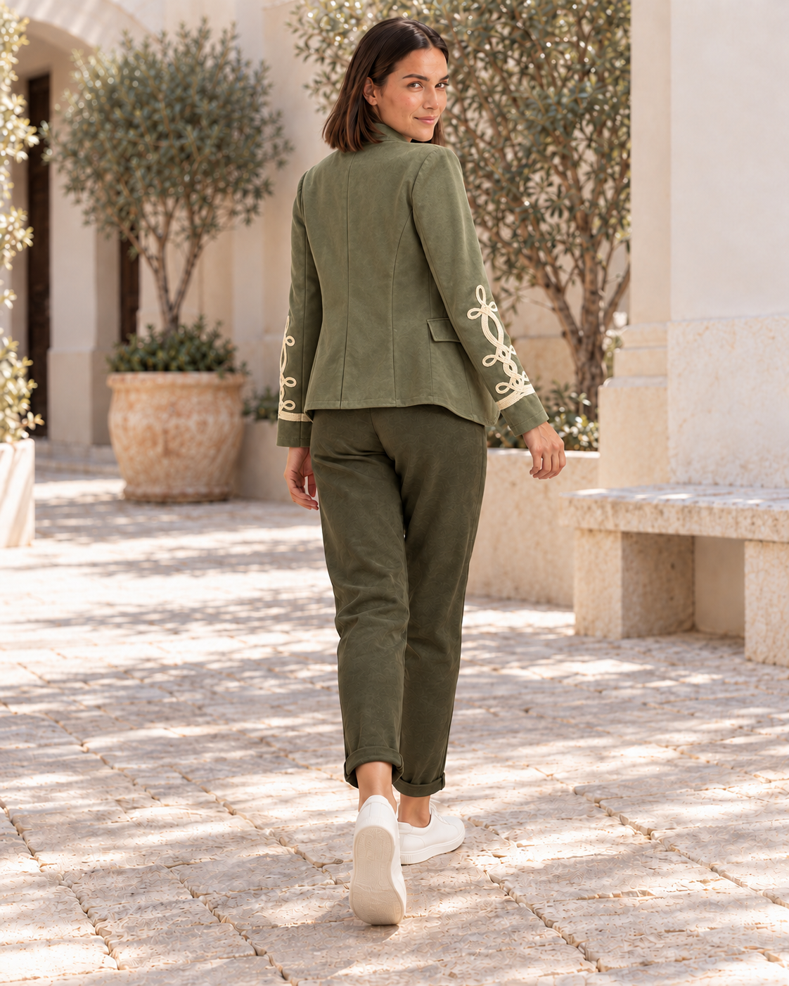 BLAZER ANTELINA-KHAKI