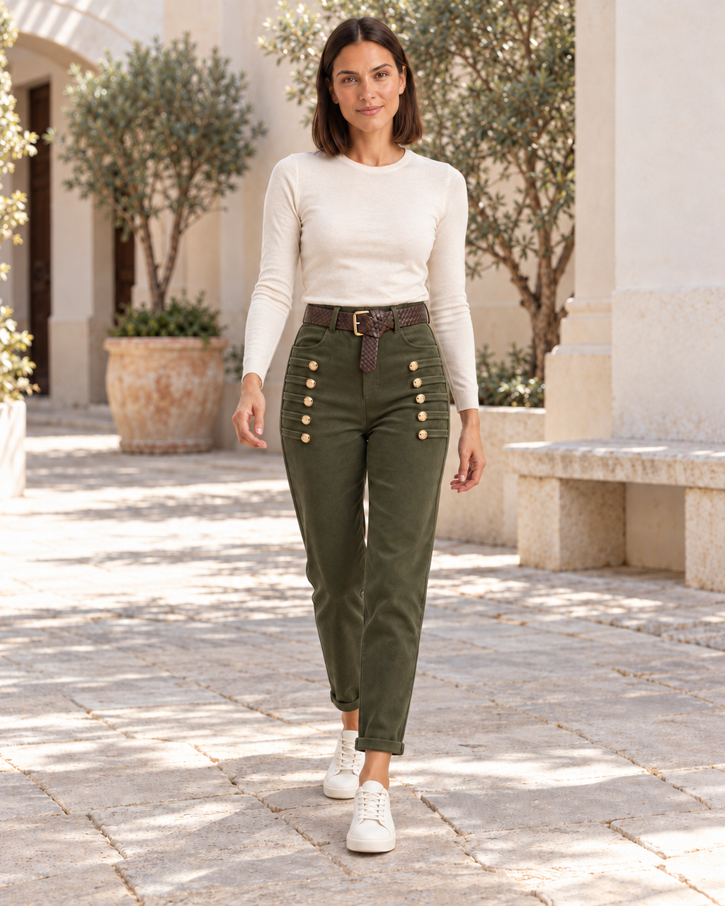 PANTALÓN BOT-VERDE