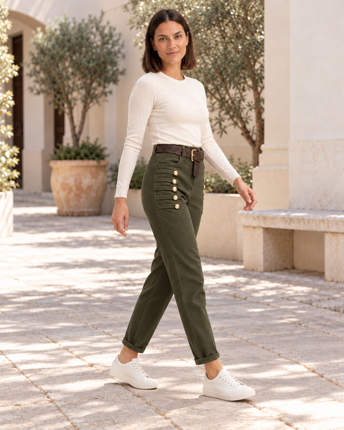 PANTALÓN BOT-VERDE