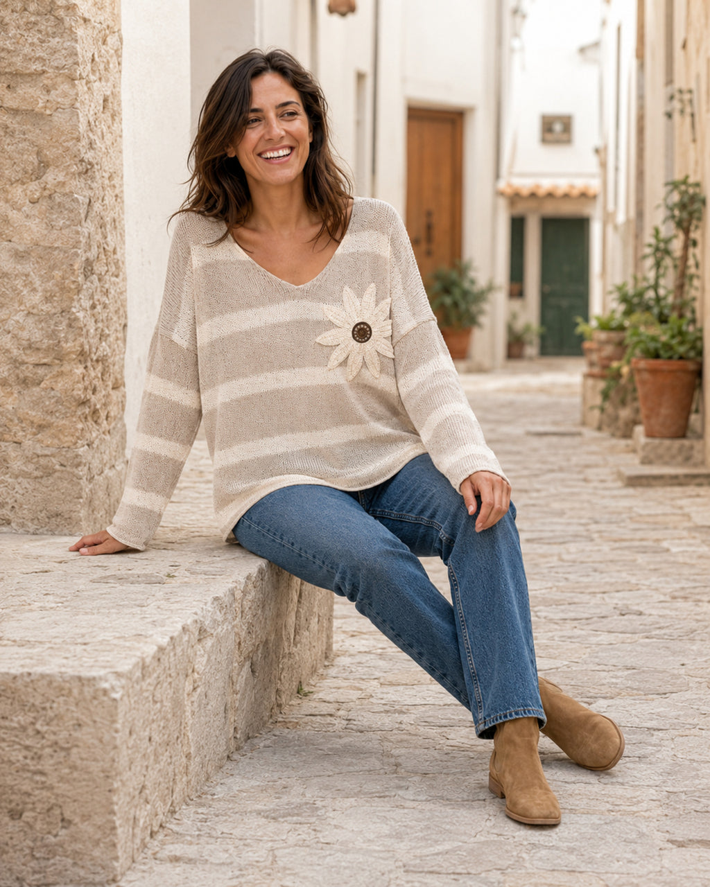 JERSEY MAGARITA-BEIGE
