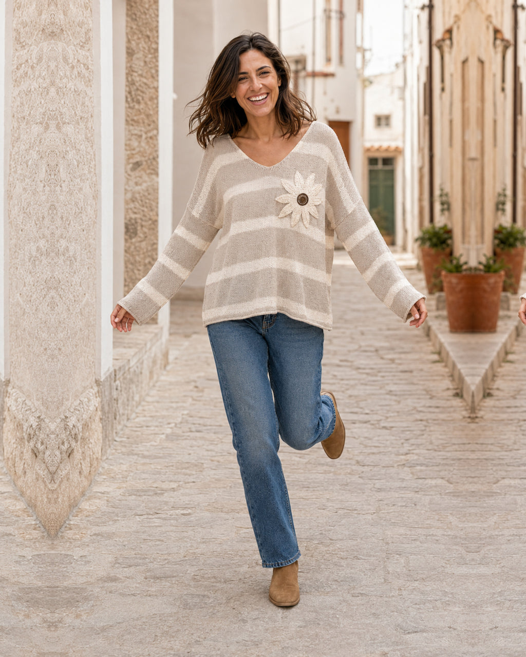 JERSEY MAGARITA-BEIGE
