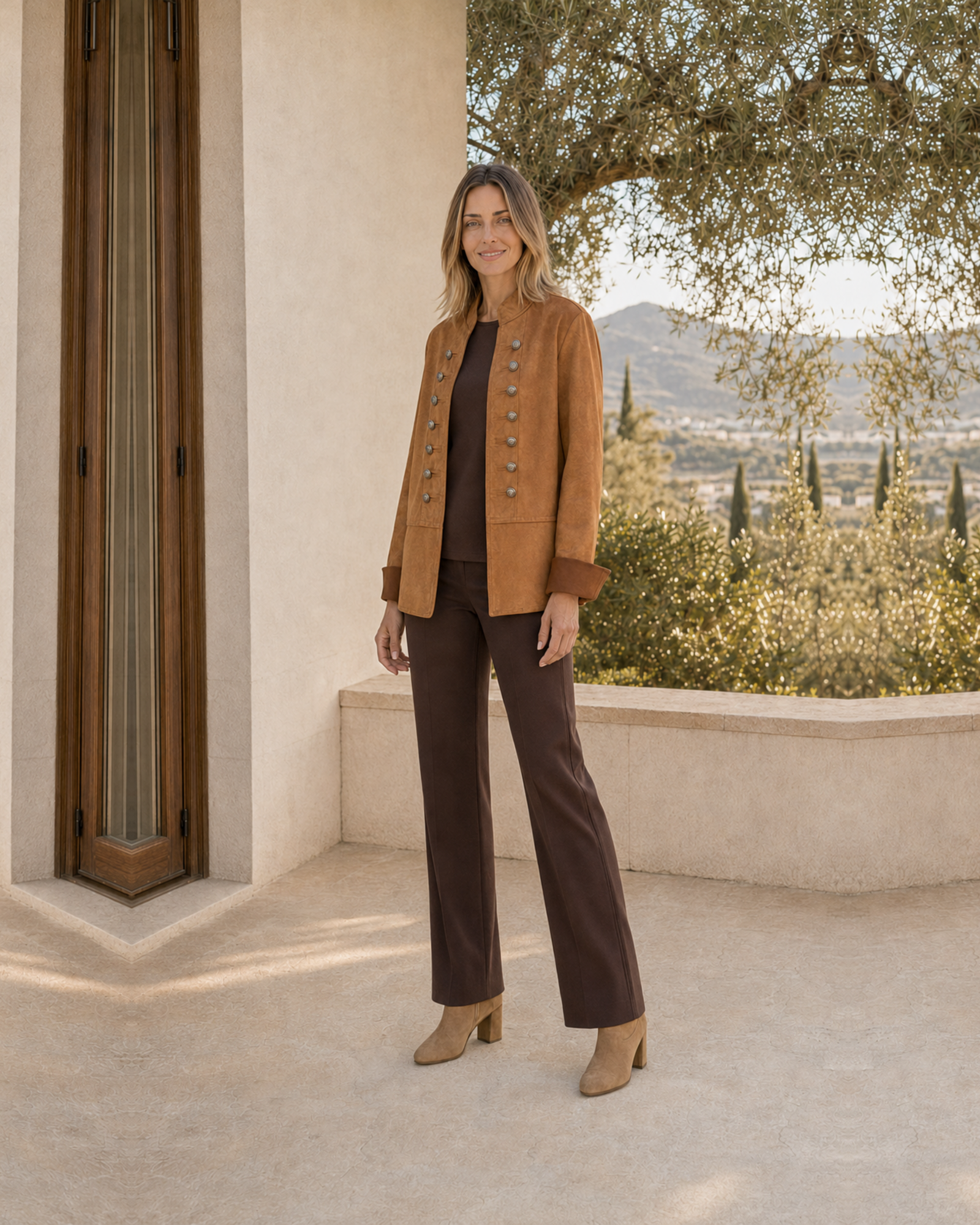 BLAZER ANTELINA-CAMEL