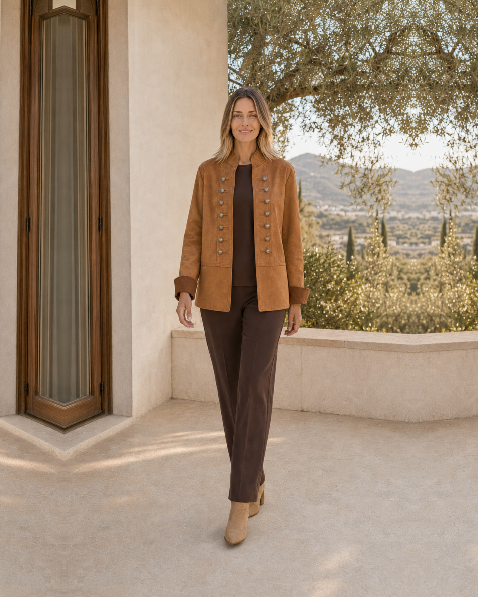 BLAZER ANTELINA-CAMEL