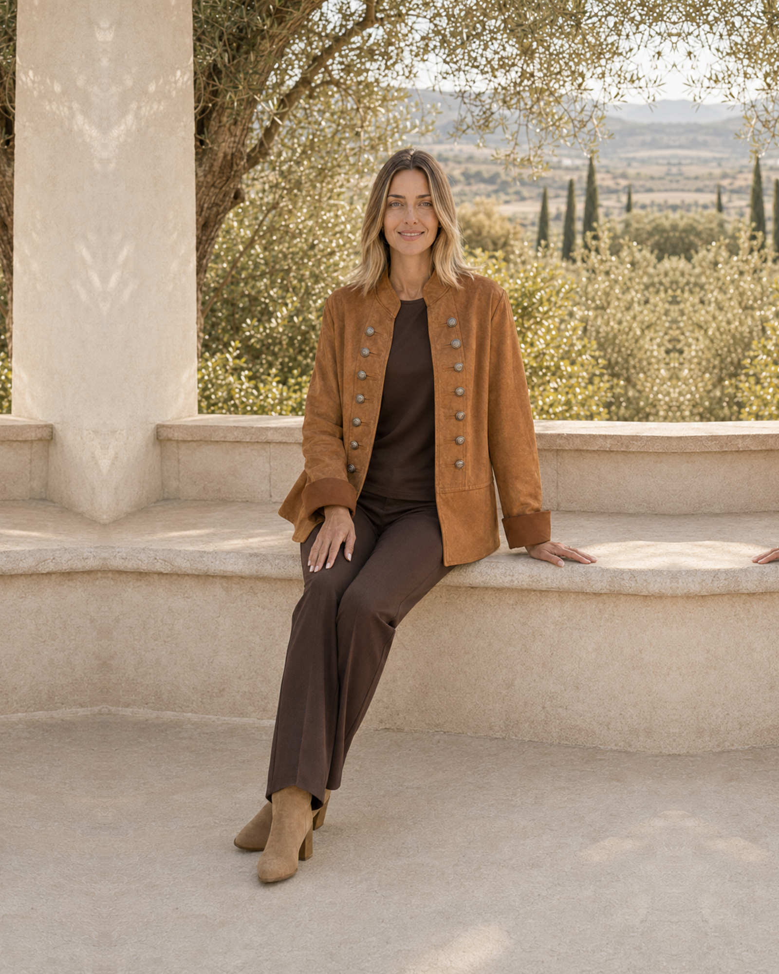 BLAZER ANTELINA-CAMEL
