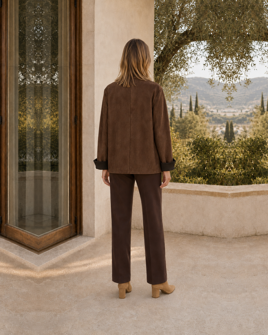 BLAZER ANTELINA-MARRÓN