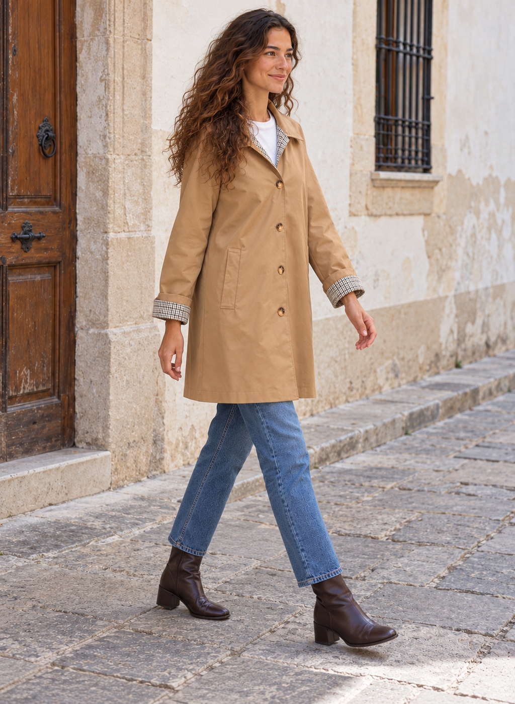 GABARDINA BEIGE