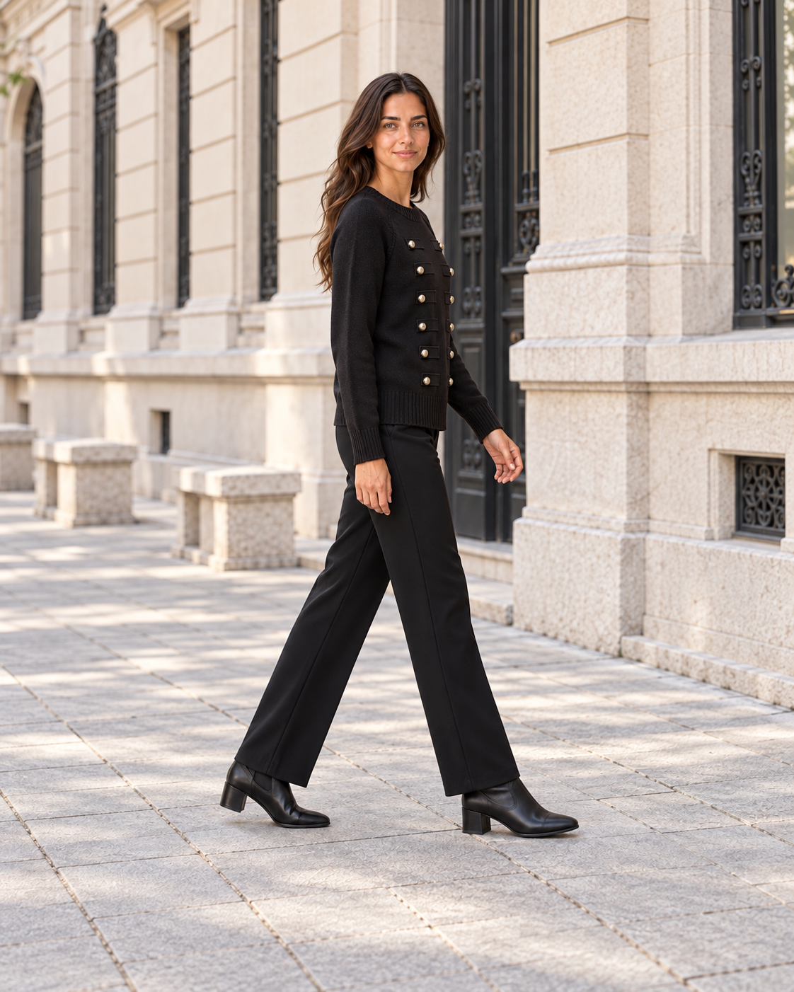 JERSEY BOTONADURA-NEGRO