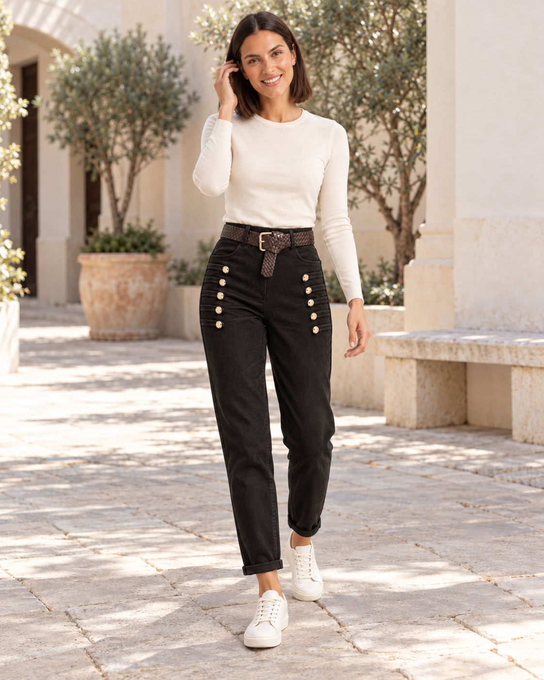 PANTALÓN BOT-NEGRO