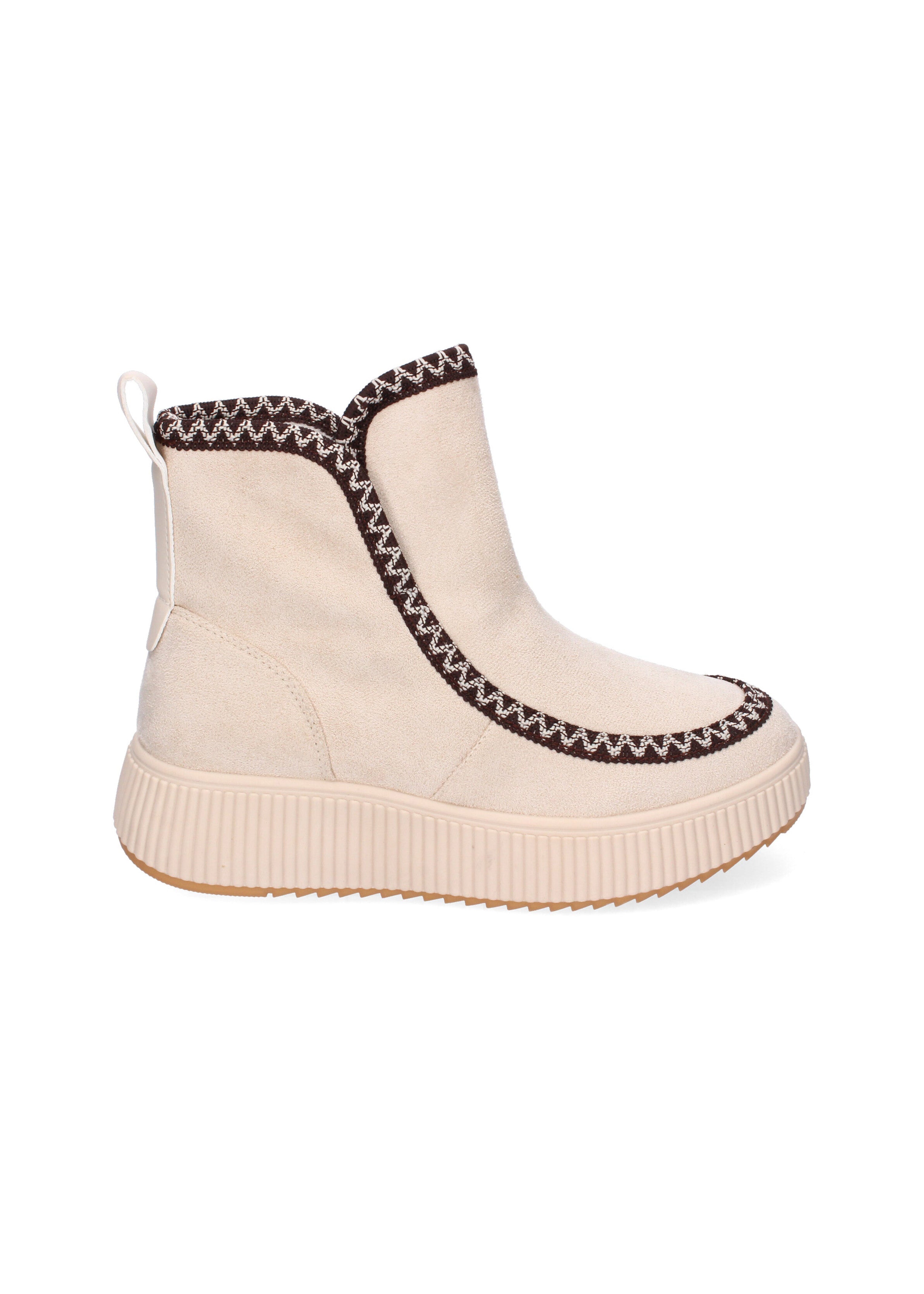 BOTINES GARNES-BEIGE