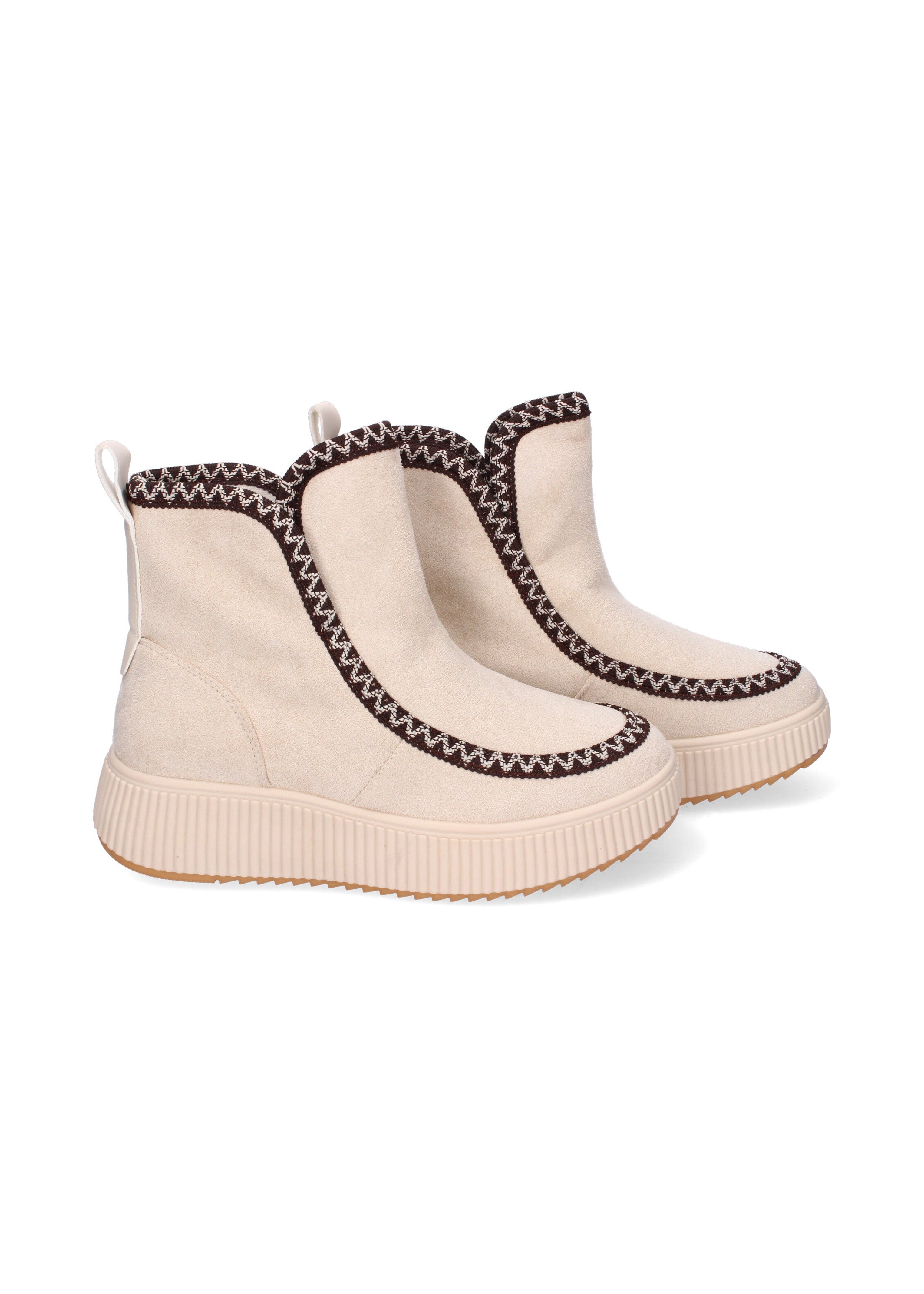 BOTINES GARNES-BEIGE