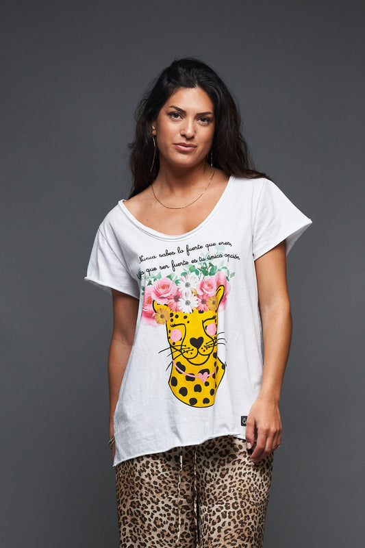 CAMISETA LEOPARDO