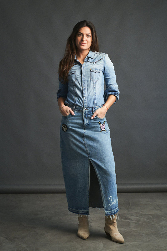 FALDA DENIM