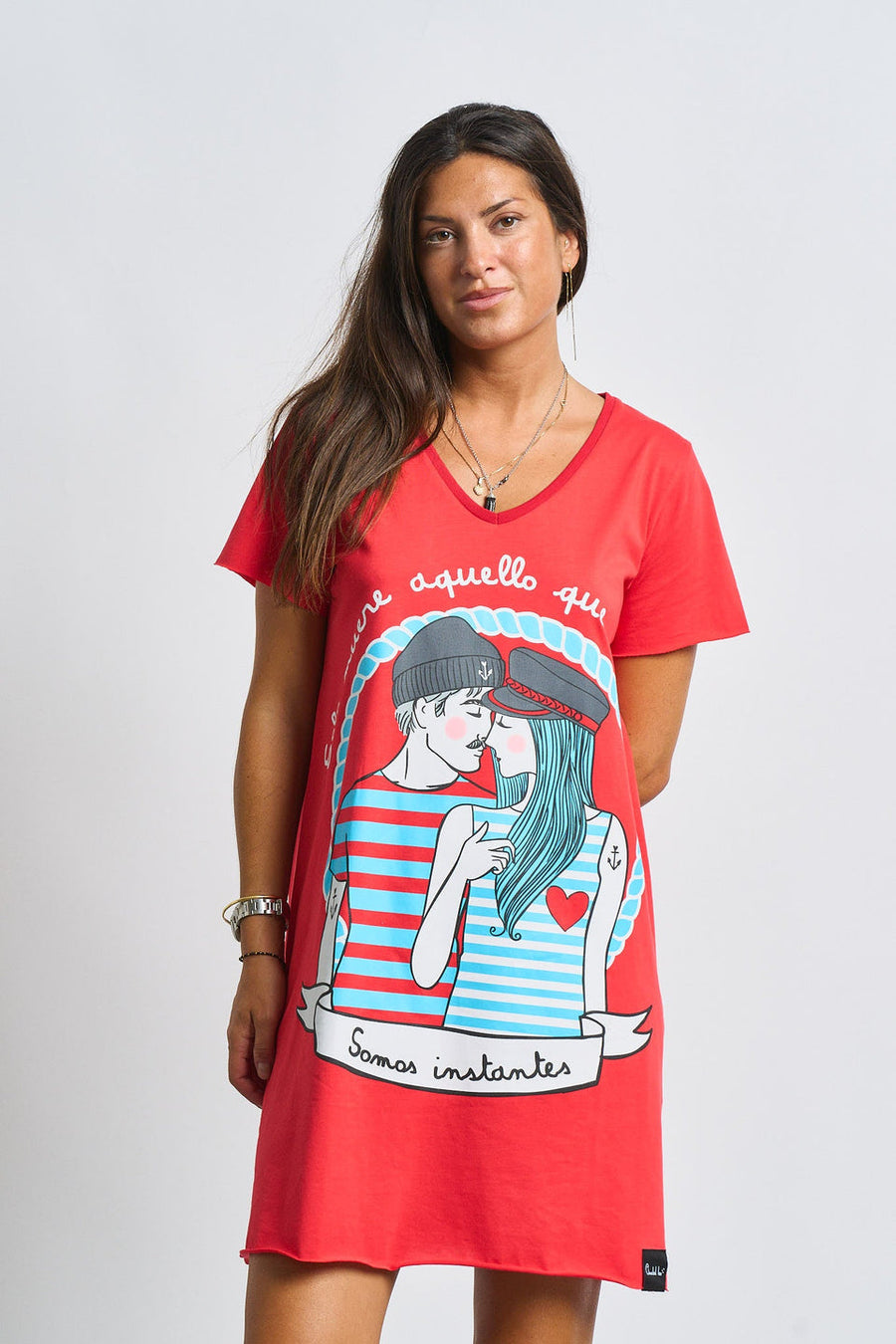VESTIDO AMOR MARINO